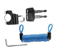 Abaodam Candado de Seguridad Antirrobo para Casco de Bicicleta con Cable Accesorio para Protección Externa y Resistente para Casco Silla de