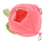 Abaodam Casa Pequeña para Hámster con Diseño de Fruta Cueva Térmica y Refugio Seguro para Roedores y Mascotas Pequeñas Cama Cálida para Jaulas de Ratones y Cobayas