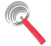 Abaodam Cepillo Rascador para Ganado y Caballos de Acero Inoxidable 1 Unidad Peine Masajeador para Picazón y Cuidado del Pelaje Suministros para Mascotas Uso en Granja Color Aleatorio