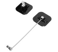 Abaodam Cerradura de Seguridad Material Plástico y Metal Instalación sin Perforaciones Diseño Cuadrado Fácil de Operar para Puerta de Refrigerador y Cajón para Hogar