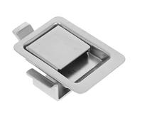 Abaodam Cerradura para Panel de Caja de Acero Inoxidable Superficie Lisa, Apta para Puertas de Refrigerador y Almacenamiento en Frío Prolongado