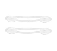 Abaodam Cerraduras de Seguridad Infantiles para Armarios y Cajones, 2 Piezas Correa Flexible Antipinchazos, Aptas para Uso en Refrigeradores y Muebles Diversos