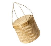 Abaodam Cesta Tejida Pragmática para Guardar Huevos de Cocina en Material Sintético Color Caqui Cesta de Almacenamiento y Decoración de Textura Natural Integrada al Hogar