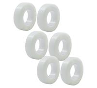 Abaodam Cinta Adhesiva para Párpados Doble Material Pe Transpirable y Transparente, 6 Rollos Fáciles de Despegar para Maquillaje y Actividades Diarias
