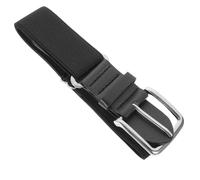 Abaodam Cinturón de Béisbol Ajustable de Imitación para Hombres y Mujeres Cinturón Elástico para Softball y para Jóvenes y Adultos Color Negro