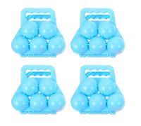 Abaodam Clip De Bola De Nieve 4pcs para Hacer Bolas De Nieve Juguetes De Invierno