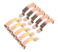 Abaodam Clip Metálico de Resorte para Filtro de Aire de Coche, Paquete de 10 Piezas, Abrazadera para Carcasa de Filtro, Accesorio de Ventilación Automotriz Resistente y Compatible