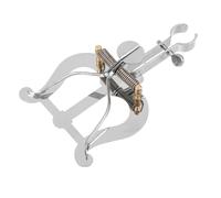 Abaodam Clip Portátil para Partituras de Trompeta y Trompa Sujeción Metálica Resistente para Banda de Marcha Soporte Ligero para Partituras de Viento para Actuaciones al Aire