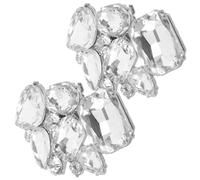 Abaodam Clips para Zapatos de Tacón Removibles para Mujer en Aleación de Zinc Blanco, Resistente al Óxido, Diseño Desmontable Adecuado para Bodas y Ocasiones Obsequios