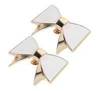 Abaodam Clips para Zapatos Lazo Desmontables 2 Piezas Accesorios Decorativos para Tacones Altos Mujer Boda Fiesta Adornos para Zapatos de Dama