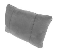 Abaodam Cojín de la cintura del coche Soporte lumbar para la silla de oficina pequeña almohada lumbar almohada lumbar para sillón reclinable para silla hilo de seda Gris