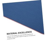 Abaodam Colchoneta de Yoga Gruesa Antideslizante para Rodillas y Cojín Rectangular Acolchado para Fitness Principiantes y Entrenamiento Casa