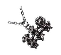 Abaodam Collar Colgante Inspirador de Mono Sanbu Joya Elegante para Mujeres Parejas y Amigos Accesorio Versátil para Fiestas y Celebraciones