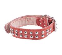 Abaodam Collar Creativo para Mascotas Suave Collares para Cachorros Ropa De Cuello De Perros Elegante Collar De Perro Decorativo Felpa Nombre Largo Mirando Confortable Aseo Tamaño Cuero