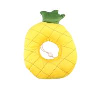 Abaodam Collar de Recuperación Ajustable para Gatos Forma de Piña Collar Protector para Heridas y Cirugías Diseño Adorable y Cómodo para Mascotas Proceso de Recuperación