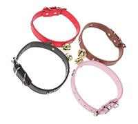 Abaodam Collares para Ganado con Campanas Ajustables, Nylon Resistente, Tamaño L, Uso Pastoreo, para Ovejas, Cabras, Vacas y Caballos