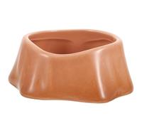 Abaodam Comedero Cerámico para Hámsters y Erizos Estructura Sencilla Que Evita Derrames Base Robusta Adecuado para Uso Diario en Jaulas de Animales Pequeños