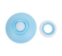 Abaodam Comedero Lento para Perros y Gatos con Bola Interactiva, Base Antideslizante, Tazón de Color Claro para Lamer Líquidos y Caldo de Huesos, Alimentación Consciente para Cachorros