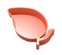 Abaodam Comedero para Dragón Barbudo Comedero para Tortuga De Plástico Forma para Acuario De Gecko Bebedero para Reptiles para Tortugas