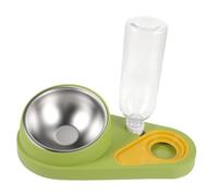 Abaodam Comedero para Mascotas Automático con Dispensador De Agua Recipiente para Almacenar Alimentos Comedero Anticaídas para Gatos para Diario Casa