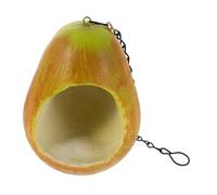 Abaodam Comedero para Pájaros con Forma de Fruta Colgante para Exteriores para Terrazas y Árboles Atrae Pinzones y Gorriones