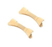 Abaodam Conectores para Correa de Reloj de Acero Inoxidable 20Mm Extremos Reemplazables para Eslabones Accesorios Duraderos para Ajuste y Reparación de Correas de Reloj 1 Par