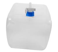 Abaodam Contenedor de agua plegable para exteriores, jarra de agua portátil para camping, senderismo y actividades al aire libre, material de polietileno duradero con diseño plegado para ahorrar