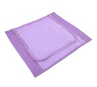 Abaodam Contenedor Organizador de Ropa para Armario de Malla Púrpura, Plegable y Compacto, Adecuado para Viaje y Almacenamiento de Ropa Interior y Calcetines
