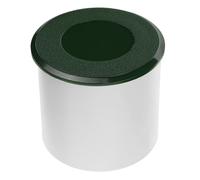 Abaodam Copa de Putting de Golf Pequeña 2 Piezas Cubierta Abs Resistente para Práctica en Green Exterior E Interior, Accesorios de Golf para Entrenamiento y Reemplazo de Hoyo