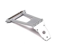 Abaodam Cordal de Guitarra de Metal para Guitarra de Jazz Archtop de 6 Cuerdas Forma Cuadrada y Tornillos Incluidos para Reemplazo