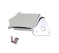 Abaodam Cordal De Metal De 3 Piezas Para Mandolina Forma Triangular Tono Plateado Volumen Y Durabilidad Fácil De Usar.