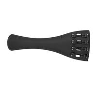 Abaodam Cordal de Violín Accesorio para Cuerdas Que Mejora Volumen y Sustain 4/4 de Fibra de Carbono 4 Afinadores Finos Incorporados Adecuado para Violines Profesionales