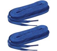 Abaodam Cordones Azul para y sobre Par Encerados Hockey Patines de Resistentes al Desgaste, de Poliéster Algodón, 1 para Zapatos Deportivos