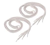 Abaodam Cordones de Felpa Planos para Zapatos Casuales y Zapatillas Deportivas 2 Pares Gris 160 CM Cordones Suaves y Esponjosos para Calzado de Lona para Uso Diario y Frío