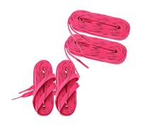 Abaodam Cordones Encerados para Patines de Hockey sobre Hielo 2 Pares Poliéster Rosa Resistentes al Desgaste Tecnología Antihumedad para Patinaje y Zapatillas Deportivas