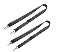 Abaodam Correa Ajustable para Manta de Caballo 2piezas de Nailon Resistente 1,5 M X 2,5 Cm con Cierre a Presión y Hebilla Giratoria para Equipo Ecuestre y Fijación Segura