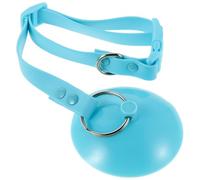 Abaodam Correa de Baño Ajustable para Perros y Gatos con Ventosa Resistente, Arnés de Nylon Azul para Sujeción Segura en Bañeras, Accesorio para Aseo y Cuidado de Mascotas en Casa