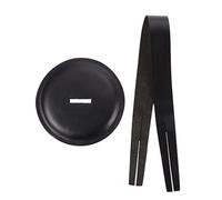 Abaodam Correa De Cuero Para Batería Protección De Almohadilla De Platillo De Cuero De Vaca Para Baterías Correa Profesional Para Platillos De Orquesta Duradera y Cómoda Fácil Instalación