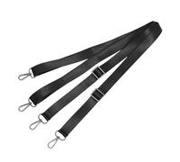 Abaodam Correas para Patas de Manta de Caballo Ajustables 2 Piezas 1,5 M X 2,5 Cm de Nailon Resistente para Equitación, Accesorios para Mantas de Caballo con Doble Hebilla Segura