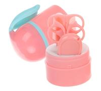 Abaodam Cortaúñas para Cortaúñas Eléctrico Kit de Aseo para Recién Nacido Estuche Bonito para Cuidado de Uñas