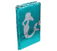 Abaodam Cuaderno de Lentejuelas para Niñas Diario Brillante con Tapa de Lentejuelas Libreta Creativa para Escritura y Notas para Oficina y Estudio