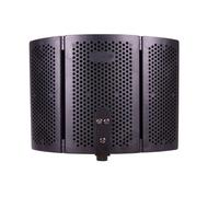 Abaodam Cubierta Absorbente de Sonido para Micrófono, Parabrisas Plegable Anti Viento Filtro de Ruido, Material Abs y Esponja, Protector de Aislamiento para Estudio de Grabación y Podcast