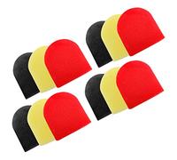 Abaodam Cubiertas De Esponja Para Micrófono 12 Pcs Funda Protectora Parabrisas Para Ktv Fácil De Reemplazar