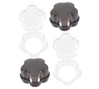 Abaodam Cubiertas Transparentes Para Perillas De Estufa 4 Pcs Protector De Seguridad a Prueba De Bebés Para Cocinas