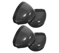 Abaodam Cubrepuntas para Zapatos de Seguridad Laboral Tamaño 44, Pack 2 Pares, Protección Integral de Dedos, Fabricadas en Plástico y Goma, para Hombres y Mujeres en Obras y Fábricas