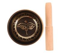 Abaodam Cuenco de Cobre Budista Cuenco para Yoga Tibetano Metales Tibetano para Meditación Casa o Templo