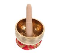 Abaodam Cuenco de Metal para Budismo de Cuencos Cantores para Meditación para Yoga Decorativos para Yoga Meditación