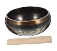 Abaodam Cuenco Tradicional con Grabado de para Yoga Y Relajación Tamaño de 12 5 Cm