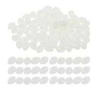 Abaodam Cuentas Luminosas para Pesca 3x4 Mm Duras 1000 Unidades Cuentas Ovaladas para Aparejos de Pesca en Agua Dulce y Salada para Atraer Peces en Baja Luz