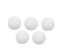 Abaodam Cuentas Redondas para Ruleta Rusa 5 Piezas de Acrílico Blanco